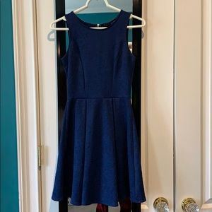 Green Envelope navy blue dress. Great condition